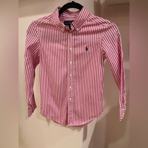 Preloved Stripe Ralph Lauren boys shirt